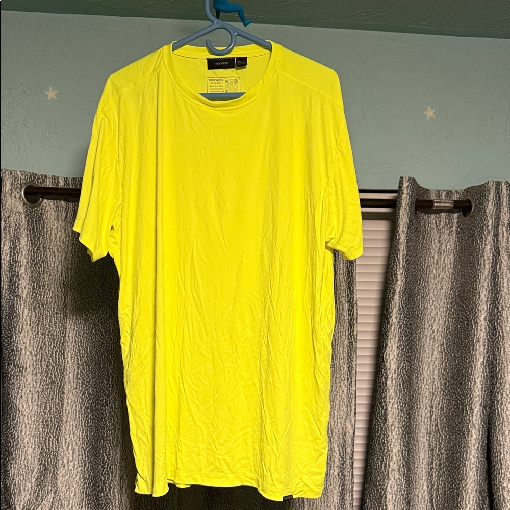 Truwerk mens short sleeve T, hi-viz xxl
